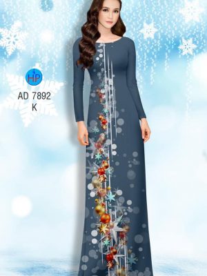 Vải áo dài Noel mới ra AD 7892 34 1572409552 717 Vai ao dai Noel moi ra AD 7892