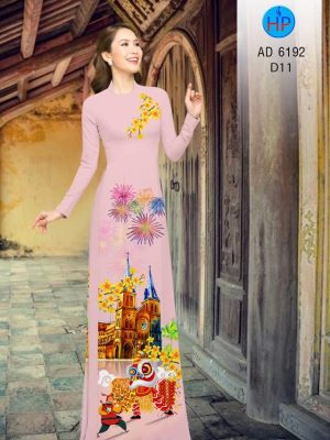Vải áo dài Nhà thờ Đức Bà vào Xuân kiểu mới AD 6192 21 1572508903 206 Vai ao dai Nha tho Duc Ba vao Xuan kieu