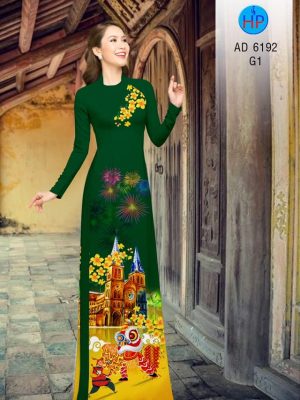 Vải áo dài Nhà thờ Đức Bà vào Xuân kiểu mới AD 6192 25 1572508903 35 Vai ao dai Nha tho Duc Ba vao Xuan kieu