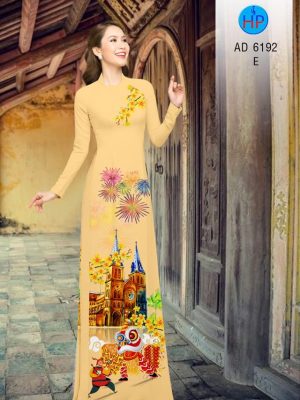 Vải áo dài Nhà thờ Đức Bà vào Xuân kiểu mới AD 6192 22 1572508903 932 Vai ao dai Nha tho Duc Ba vao Xuan kieu