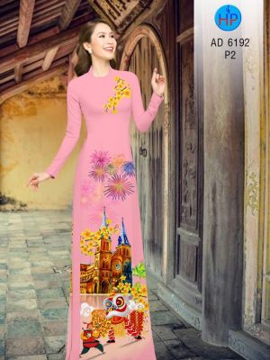 Vải áo dài Nhà thờ Đức Bà vào Xuân kiểu mới AD 6192 32 1572508904 631 Vai ao dai Nha tho Duc Ba vao Xuan kieu