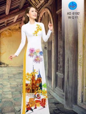 Vải áo dài Nhà thờ Đức Bà vào Xuân kiểu mới AD 6192 31 1572508904 864 Vai ao dai Nha tho Duc Ba vao Xuan kieu