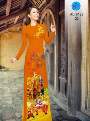 Vải áo dài Nhà thờ Đức Bà vào Xuân kiểu mới AD 6192 35 1572508905 874 Vai ao dai Nha tho Duc Ba vao Xuan kieu