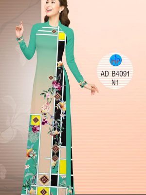 Vải áo dài Hoa in 3D kiểu mới AD B4091 22 1572509393 208 Vai ao dai Hoa in 3D kieu moi AD B4091