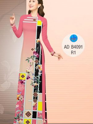 Vải áo dài Hoa in 3D kiểu mới AD B4091 28 1572509393 413 Vai ao dai Hoa in 3D kieu moi AD B4091