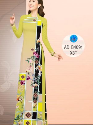 Vải áo dài Hoa in 3D kiểu mới AD B4091 33 1572509393 594 Vai ao dai Hoa in 3D kieu moi AD B4091