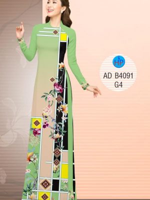 Vải áo dài Hoa in 3D kiểu mới AD B4091 23 1572509393 655 Vai ao dai Hoa in 3D kieu moi AD B4091