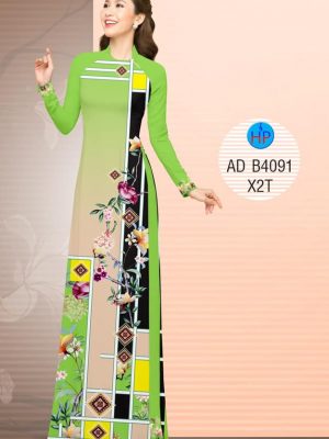 Vải áo dài Hoa in 3D kiểu mới AD B4091 34 1572509393 748 Vai ao dai Hoa in 3D kieu moi AD B4091