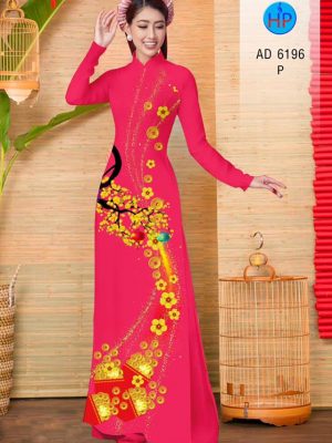 Vải áo dài hoa mai và lì xì thiết kế 2019 AD 6196 28 1572510506 351 Vai ao dai hoa mai va li xi thiet ke