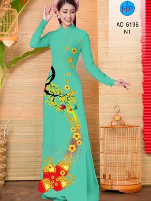 Vải áo dài hoa mai và lì xì thiết kế 2019 AD 6196 24 1572510506 375 Vai ao dai hoa mai va li xi thiet ke