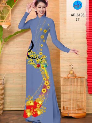 Vải áo dài hoa mai và lì xì thiết kế 2019 AD 6196 31 1572510507 2 Vai ao dai hoa mai va li xi thiet ke