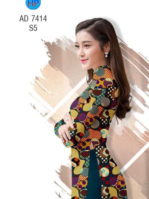 Vải áo dài Bi đều thiết kế 2019 AD 7414 20 Vai ao dai Bi deu thiet ke 2019 AD 7414