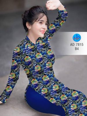 Vải áo dài Hoa đều kiểu mới AD 7815 20 Vai ao dai Hoa deu kieu moi AD 7815