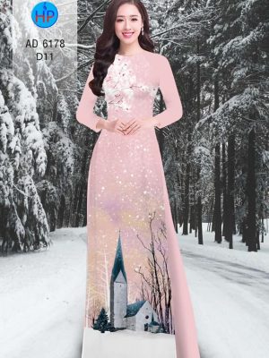 Vải áo dài Mùa đông thiết kế 2019 AD 6178 20 Vai ao dai Mua dong thiet ke 2019 AD 6178