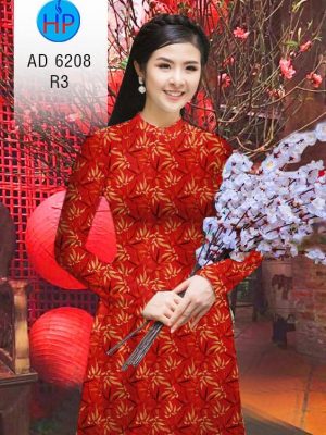 Vải áo dài LÁ thiết kế 2019 AD 6208 30 1572661538 66 Vai ao dai LA AD