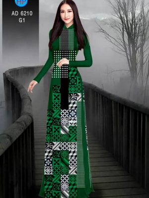 Vải áo dài hoa văn gạch kiểu mới AD 6210 20 1572690422 810 Vai ao dai hoa van gach kieu moi AD 6210