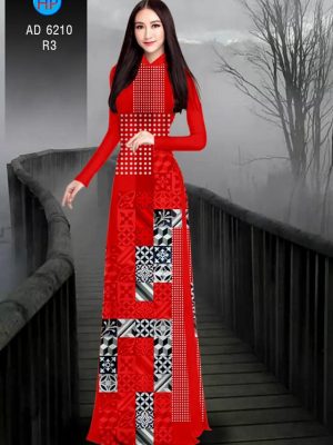 Vải áo dài hoa văn gạch kiểu mới AD 6210 31 1572690423 743 Vai ao dai hoa van gach kieu moi AD 6210