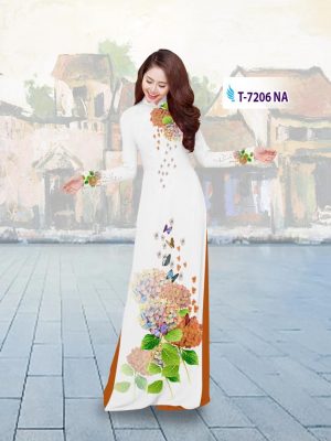 Vải áo dài hoa trên dưới mới ra AD T7206 30 1572690959 881 Vai ao dai hoa tren duoi moi ra AD T7206