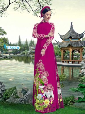 Vải áo dài hoa văn mới ra AD T7220 28 1572691086 12 Vai ao dai hoa van moi ra AD T7220
