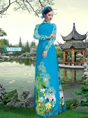 Vải áo dài hoa văn mới ra AD T7220 20 1572691086 981 Vai ao dai hoa van moi ra AD T7220