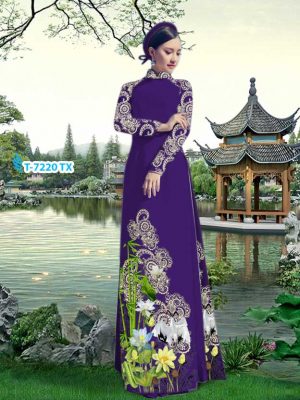 Vải áo dài hoa văn mới ra AD T7220 31 1572691087 807 Vai ao dai hoa van moi ra AD T7220