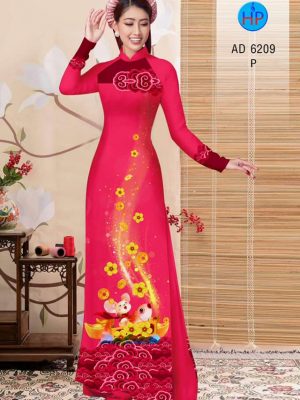 Vải áo dài Tý cưỡi cá chép mới ra AD 6209 37 1572691926 620 Vai ao dai Ty cuoi ca chep moi ra AD