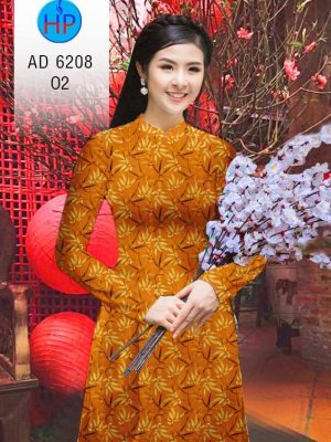 Vải áo dài LÁ thiết kế 2019 AD 6208 21 1572692078 207 Vai ao dai LA thiet ke 2019 AD 6208