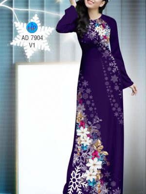 Vải áo dài Hoa tuyết mới ra AD 7904 28 1572692197 318 Vai ao dai Hoa tuyet moi ra AD 7904