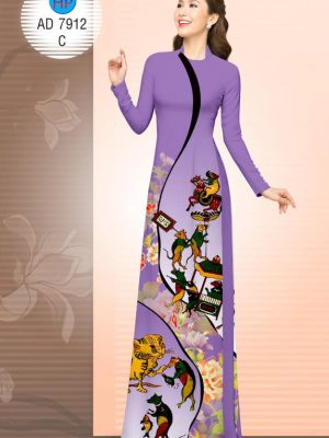 Vải áo dài Mừng Xuân Canh Tý kiểu mới AD 7912 24 1572854091 221 Vai ao dai Mung Xuan Canh Ty kieu moi AD