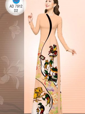 Vải áo dài Mừng Xuân Canh Tý kiểu mới AD 7912 23 1572854091 467 Vai ao dai Mung Xuan Canh Ty kieu moi AD