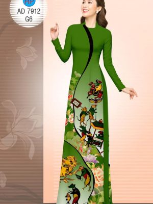 Vải áo dài Mừng Xuân Canh Tý kiểu mới AD 7912 21 1572854091 554 Vai ao dai Mung Xuan Canh Ty kieu moi AD
