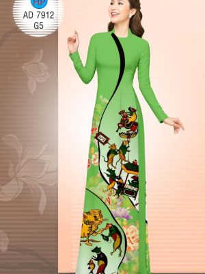 Vải áo dài Mừng Xuân Canh Tý kiểu mới AD 7912 22 1572854091 986 Vai ao dai Mung Xuan Canh Ty kieu moi AD