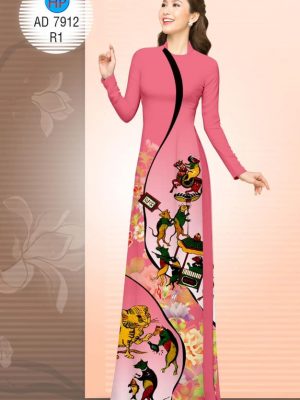 Vải áo dài Mừng Xuân Canh Tý kiểu mới AD 7912 27 1572854092 265 Vai ao dai Mung Xuan Canh Ty kieu moi AD