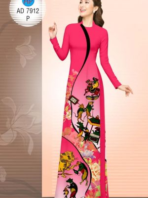 Vải áo dài Mừng Xuân Canh Tý kiểu mới AD 7912 26 1572854092 488 Vai ao dai Mung Xuan Canh Ty kieu moi AD