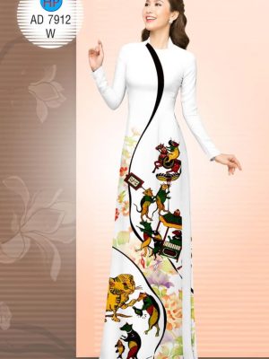 Vải áo dài Mừng Xuân Canh Tý kiểu mới AD 7912 32 1572854092 514 Vai ao dai Mung Xuan Canh Ty kieu moi AD