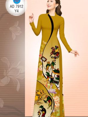 Vải áo dài Mừng Xuân Canh Tý kiểu mới AD 7912 35 1572854092 952 Vai ao dai Mung Xuan Canh Ty kieu moi AD