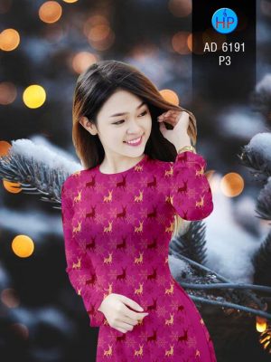 Vải áo dài Hoa tuyết và tuần lộc thiết kế 2019 AD 6191 24 1572854254 192 Vai ao dai Hoa tuyet va tuan loc thiet ke