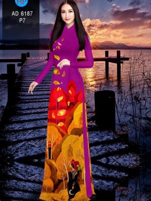 Vải áo dài Hoàng hôn tây nguyên kiểu mới AD 6187 24 1572855112 203 Vai ao dai Hoang hon tay nguyen kieu moi AD