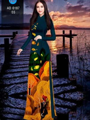 Vải áo dài Hoàng hôn tây nguyên kiểu mới AD 6187 28 1572855112 433 Vai ao dai Hoang hon tay nguyen kieu moi AD