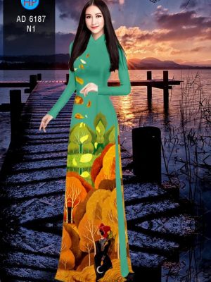 Vải áo dài Hoàng hôn tây nguyên kiểu mới AD 6187 35 1572855113 277 Vai ao dai Hoang hon tay nguyen kieu moi AD