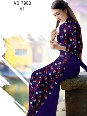 Vải áo dài Hoa nhí mới ra AD 7903 20 1572855369 238 Vai ao dai Hoa nhi moi ra AD 7903