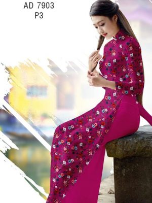 Vải áo dài Hoa nhí mới ra AD 7903 25 1572855369 546 Vai ao dai Hoa nhi moi ra AD 7903