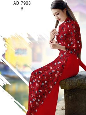 Vải áo dài Hoa nhí mới ra AD 7903 23 1572855369 815 Vai ao dai Hoa nhi moi ra AD 7903