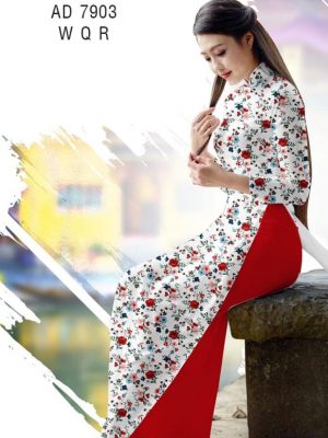 Vải áo dài Hoa nhí mới ra AD 7903 21 1572855369 849 Vai ao dai Hoa nhi moi ra AD 7903