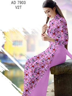 Vải áo dài Hoa nhí mới ra AD 7903 24 1572855369 860 Vai ao dai Hoa nhi moi ra AD 7903