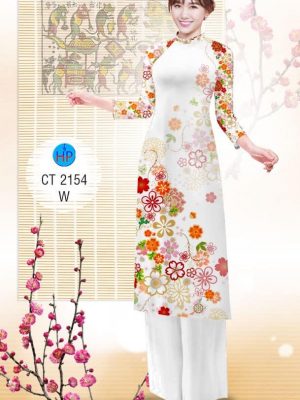 Vải áo dài hoa 3D rực rỡ thiết kế 2019 AD CT 2154 33 1572855597 398 Vai ao dai hoa 3D ruc ro thiet ke 2019