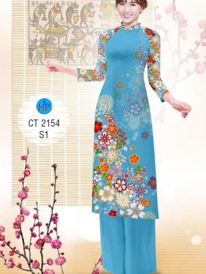 Vải áo dài hoa 3D rực rỡ thiết kế 2019 AD CT 2154 31 1572855597 892 Vai ao dai hoa 3D ruc ro thiet ke 2019