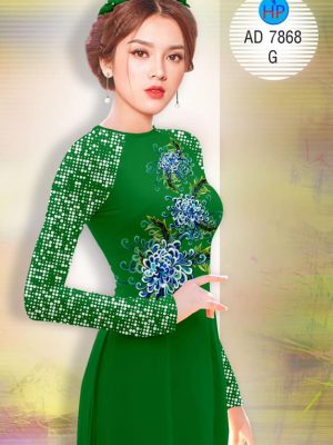 Vải áo dài Cúc đại đoá mới ra AD 7868 31 1572855927 122 Vai ao dai Cuc dai doa moi ra AD 7868
