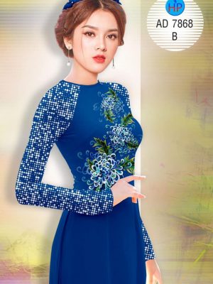 Vải áo dài Cúc đại đoá mới ra AD 7868 36 1572855927 351 Vai ao dai Cuc dai doa moi ra AD 7868