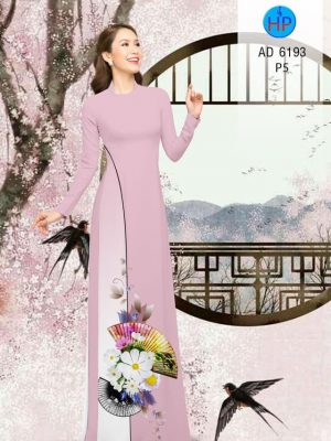 Vải áo dài Quạt và hoa kiểu mới AD 6193 22 1572856193 503 Vai ao dai Quat va hoa kieu moi AD 6193